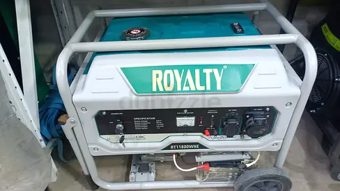 Royalty portable petrol generator - used, working condition