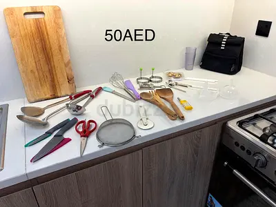 Kitchen utensils and gadgets bundle - used, 50 AED