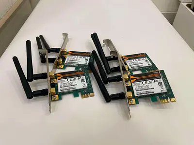 4x D-link DWA-548 PCI Express Desktop Wireless card Wifi