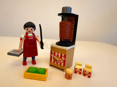 Playmobil Kebab Vendor #9088