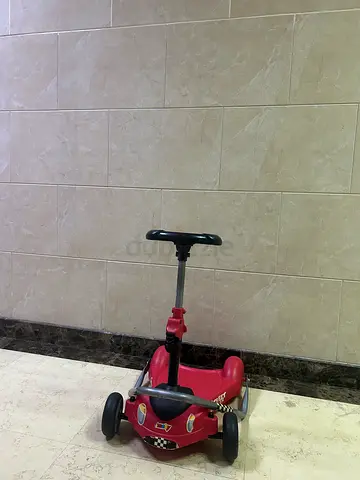 Red scooter for kids