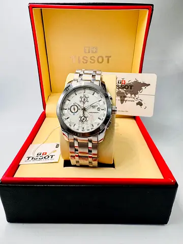 Tissot with chrono mens watch