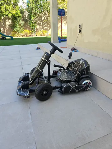 Electric 4-wheel drift kart in great condition