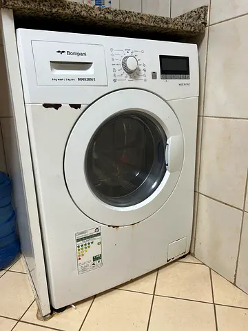 Used front-load washing machine - working condition, some rust and cosmetic wear