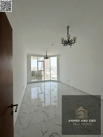 Parking - Kids Play Area - Gym - 2 Master BR - Spacious Layout and Hall - 2 Balcony Open View - High-End Finishes - Wardrobes - 3Bathroom - Central AC