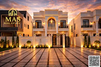 🔥 فيلا فاخرة للبيع في الزاهية – عجمان | ارتداد 20 متر | شامل رسوم التسجيل | موقع مميز