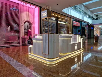 Custom Perfume Kiosk Dubai | Design, Build  Fit-Out UAE