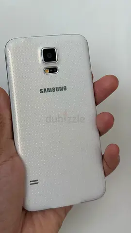 Samsung Galaxy S5 Dotted White (Good condition)