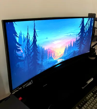 Alienware AW3418DW 34” Curved Ultrawide Gaming Monitor