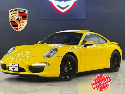 PORSCHE-CARRERA 2014 120000 KMS FULL SERVICE HISTORY ( EYE CATCHING YELLOW ) VERY REAR MODEL TO FIND