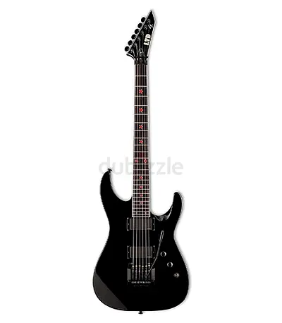 ESP LTD JH-600 CTM Jeff Hanneman Signature Electric Guitar, Black Finish Include