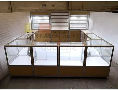 Modular Glass Retail Kiosk