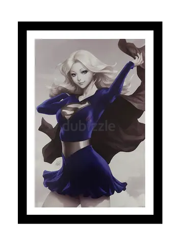 Supergirl Framed Poster