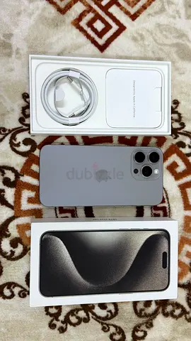 Iphone 15 promax 256gb natural titanium