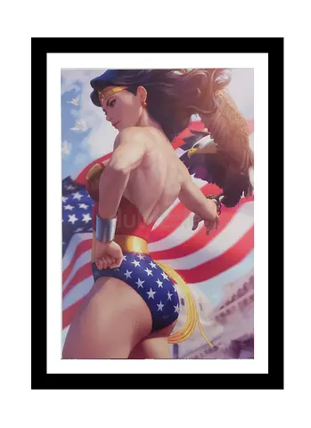 Wonder Woman Framed Poster