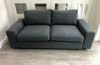 Gunnared dark pull out sofa bed with mattress