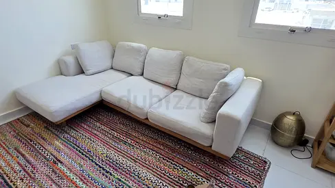 West Elm Newport feather 🪶 filled L shape sectional sofa