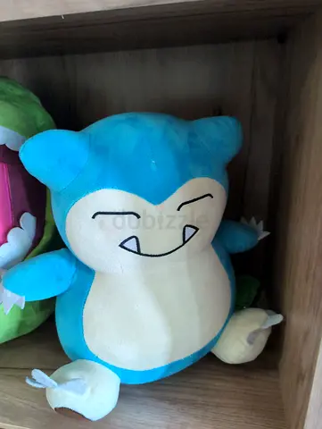 Snorlax plush toy - soft used stuffed Pokemon
