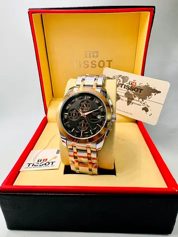Tissot with chrono mens watch