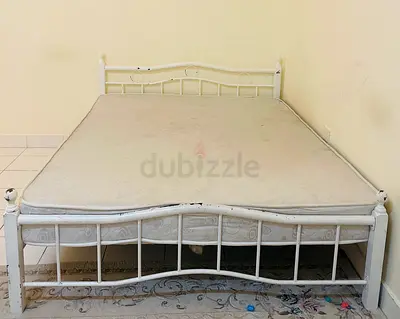 King Size Bed with Mattress  for Sale