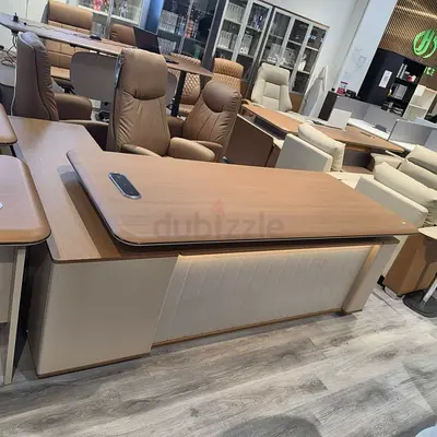 Brand new L shape Wooden Office Table Available