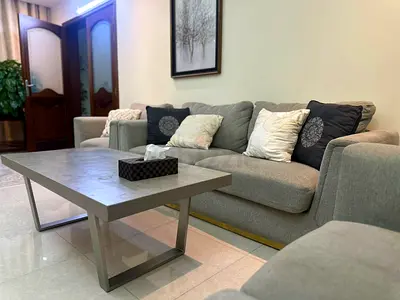 Fabric SOFA and TABLE for sale 1200 AED