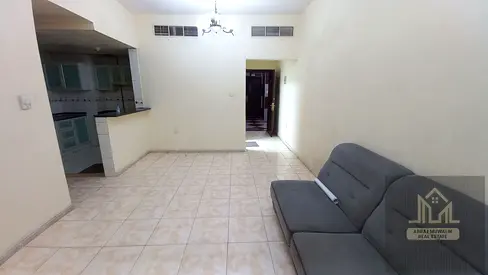 Spacious 1bhk with 2 bathrooms only 27k al mahatah sharjah