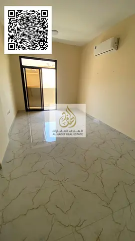للإيجار السنوي | شقة غرفة وصالة بمساحة كبيرة في الروضة 2 – عجمان