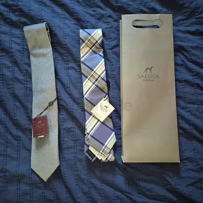 Sacoor brother ties brand new