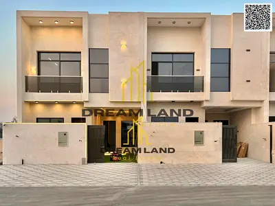 For sale in Al Helio 2, Ajman: Townhouse including registration and ownership fees, consisting of 4 master bedrooms, freehold, open to all nationaliti