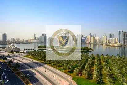 Three Bedroom Hall for Annual Rent in Al Majaz One Full Sea View Owner AC Free Parking Free Gym Fre