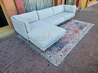 Cratebarrel L shape sofa