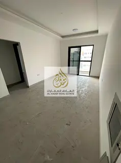 Annual rent in Ajman, Al Jurf 3, near Al Dulaim Park School and Driving Academy. New building, first