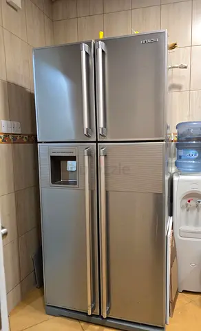 Bosch  4-Door Refrigerator - Stainless Steel, Good Working Condition