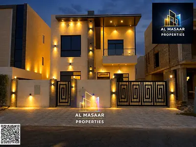 Villa for rent consisting of 4 master bedrooms, two floors and a roof Beautiful villa for rent in Al Yasmeen area – Ajman Property Features: • 4 spa