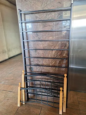 single bed frame metal