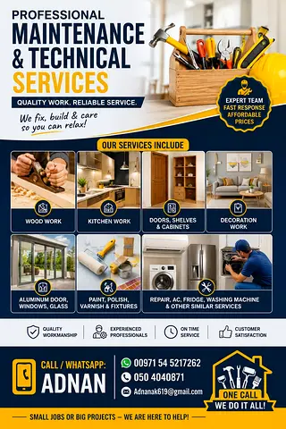 Maintenance and technical services