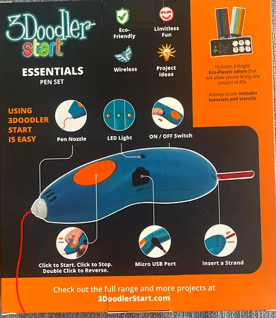 3Doodler Start Essentials 3D Pen Set - Kids Creative Pen (Like New)🆕