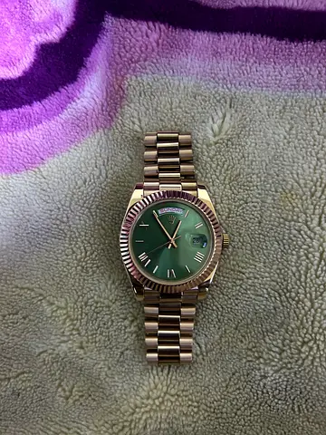 Stainless Steel Mens Watch (Rolex-style Jubilee Bracelet) - Preowned