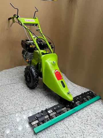 Used Benzan walk-behind sickle bar mower / cutter - petrol, good condition