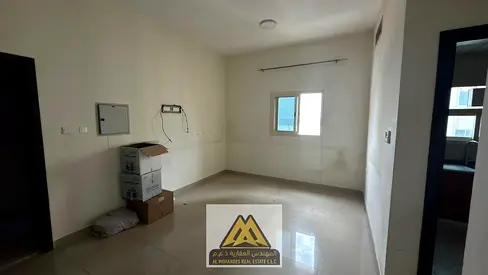 شقة غرفة وصالة ماستر بإطلالة بحرية واثنين حمام للإيجار السنوي في النخيل 1 عجمان كورنيش عجمان