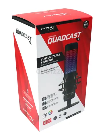 HyperX QuadCast S RGB USB Microphone - Brand New