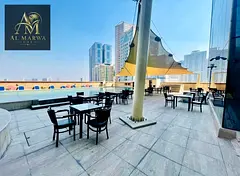Luxurious 1BR AC Free One Car Parking Free Gym Pool Free On Dubai Border