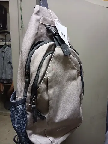 Lightweight grey backpack in good condition