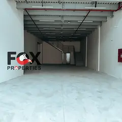 Premium Warehouse for Rent in Al Jurf, Ajman | Huge Mezzanine for Offices | 4 Cheques