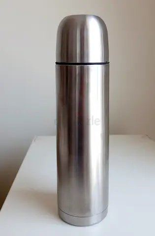Stainless Steel Water/Coffee Bottle 1 lt