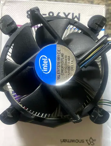 Intel Stock CPU Cooler / Heatsink with Fan (Used)
