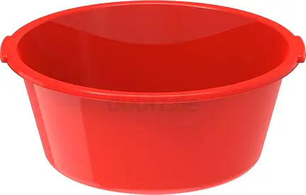 Cosmoplast Red Plastic Washing Basin / Multi-purpose Tub