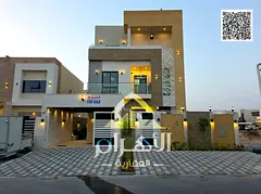 New villa, price includes registration fees, electricity, water, air conditioners, modern design, pr