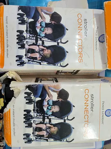 Prince Lionheart Stroller Connectors - Convert Single Stroller to Double